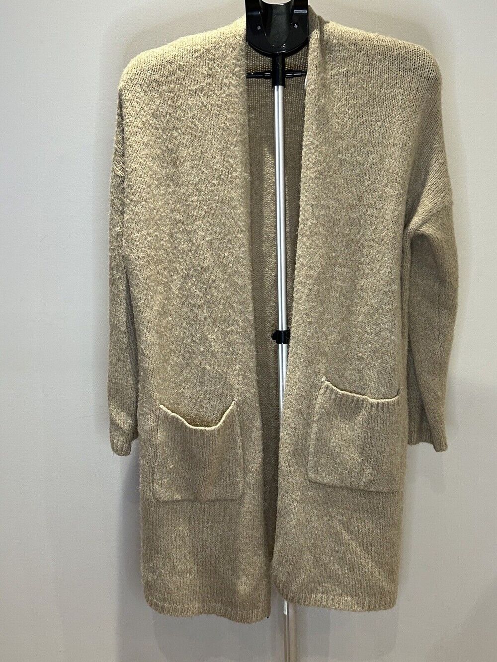 Debut size Medium Tan Boyfriend Cardigan